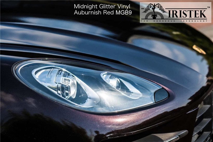 IRISTEK-Professional Iristek Midnight Glitter Vinyl Auburnish Red Supplier-10