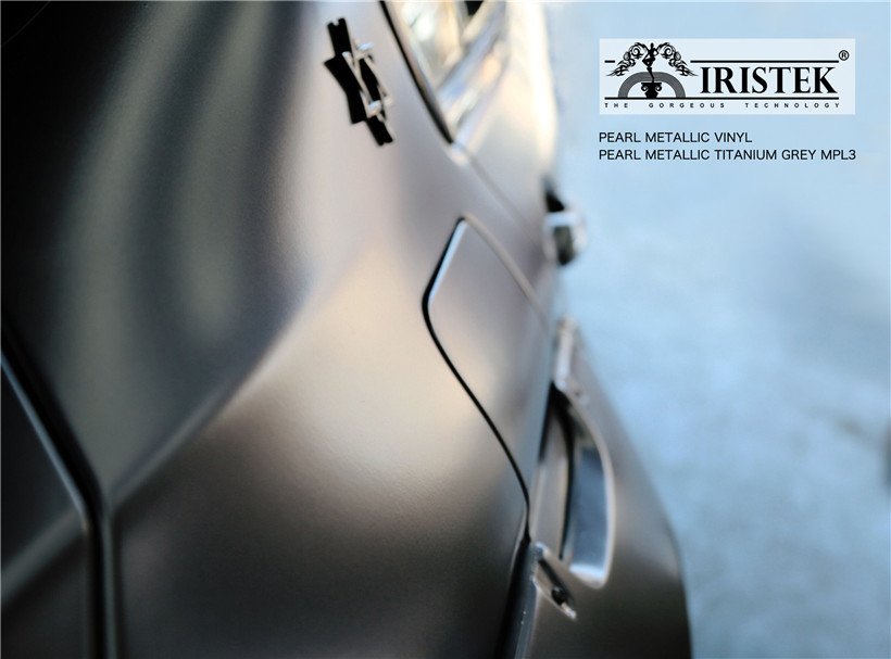 IRISTEK-Iristek Pearl Metallic Titanium Grey Vinyl | Pearl Metallic Vinyl | Iristek-10