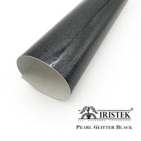 IRISTEK Pearl Glitter Vinyl Black