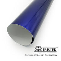 IRISTEK High Glossy Metallic Vinyl Blueberry