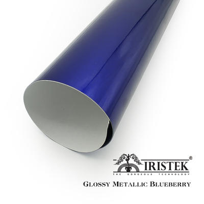 IRISTEK High Glossy Metallic Vinyl Blueberry