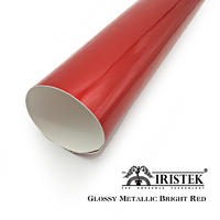 IRISTEK High Glossy Metallic Vinyl Bright Red