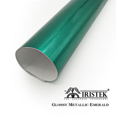 IRISTEK High Glossy Metallic Vinyl Emerald