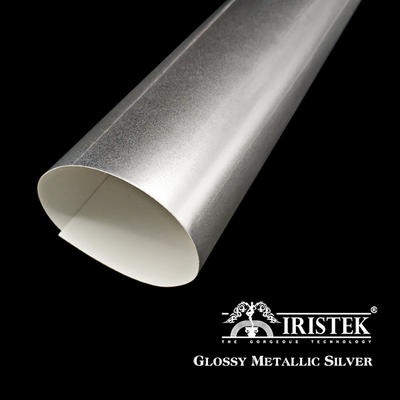 IRISTEK High Glossy Metallic Vinyl Silver